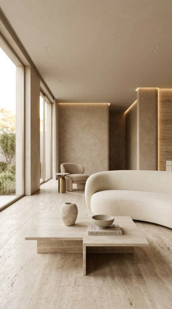 Luxury Custom Furniture Solutions italian minimalism interior design living room1 Bespoke Italian Minimalist Seating for Modern Oceanfront Villas