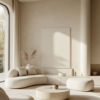 Luxury Custom Furniture Solutions italian minimalism interior design living room3 Bespoke Italian Minimalist Seating for Modern Oceanfront Villas