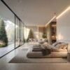 Turnkey bespoke furniture solutions for luxury italian minimalism villa residence design bedroom room2 Elevate Contemporary Luxury Villa Living
