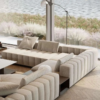 Sleek Modern Modular Villa Sofa