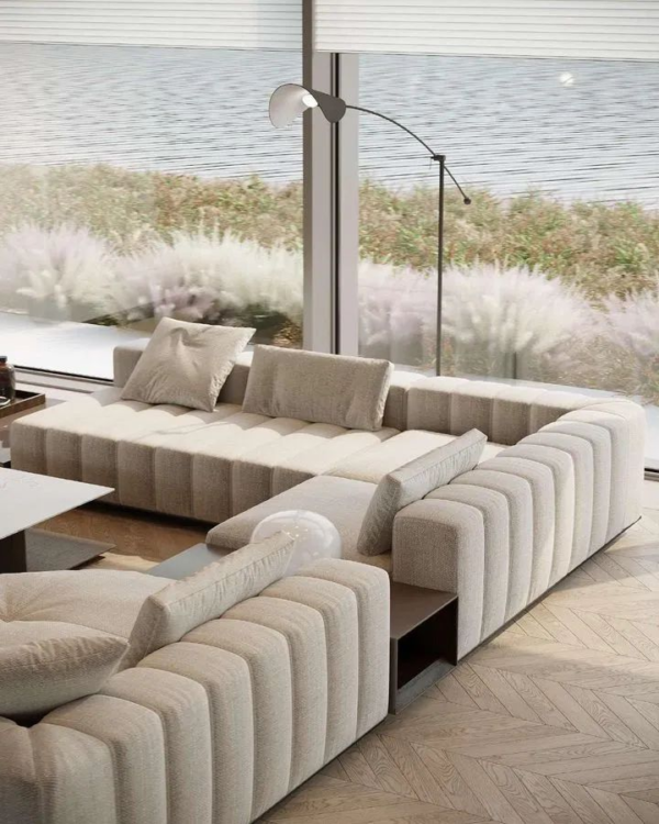 Sleek Modern Modular Villa Sofa