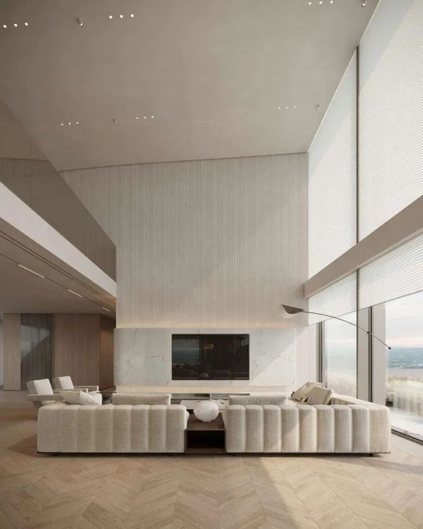 Sleek Modern Modular Villa Sofa