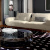 Luxury Italian Leather Sofa for Modern Villas