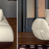 Luxury Italian Leather Sofa for Modern Villas