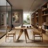 Modern round table