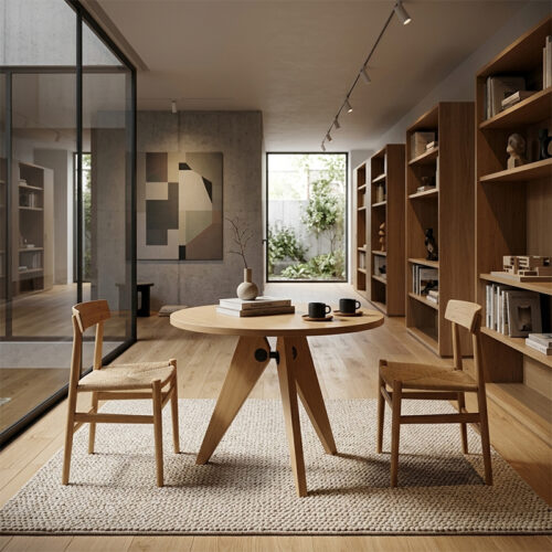 Modern round table Modern round table