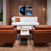 Bespoke Contemporary Sofa Set for Luxury Villa Living Rooms
