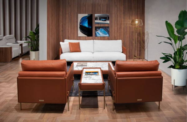 Bespoke Contemporary Sofa Set for Luxury Villa Living Rooms