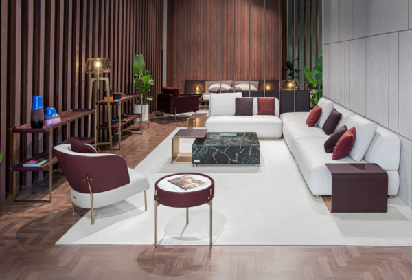 Bespoke Contemporary Sofa Set for Luxury Villa Living Rooms