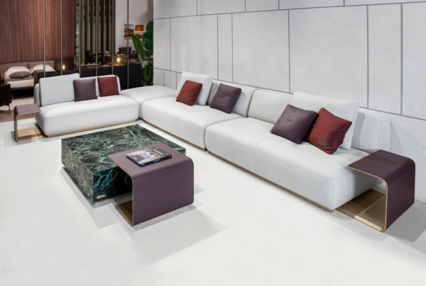 Bespoke Contemporary Sofa Set for Luxury Villa Living Rooms