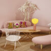 high-density foam ottoman