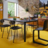 minimalist dining table
