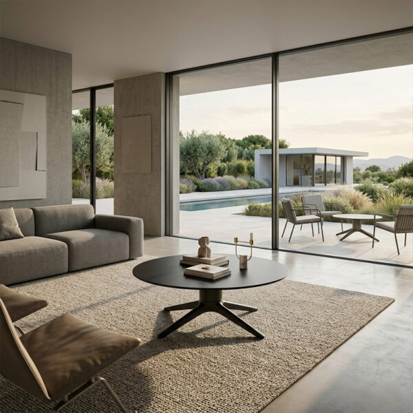 minimalist luxury villa furniture