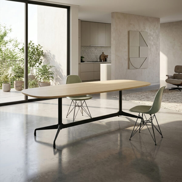 oval multipurpose table