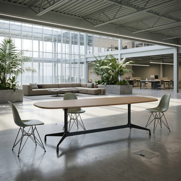 racetrack meeting desk