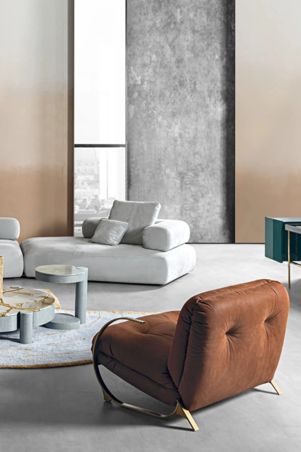 Lulu Armchair | Luxury Italian Lounge Chair for Contemporary Villas