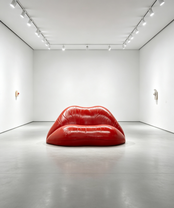 Dalilips Style Sofa | Sculptural Luxury Sofa for Villas & Art Spaces