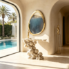 Newton Console Table | Luxury Sculptural Entrance Furniture for Modern Villas