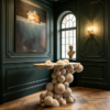 Newton Console Table | Luxury Sculptural Entrance Furniture for Modern Villas