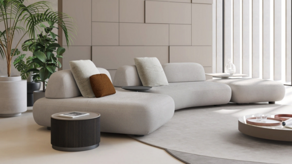 Sculptural Luxury Seating for Contemporary Villa Interiors