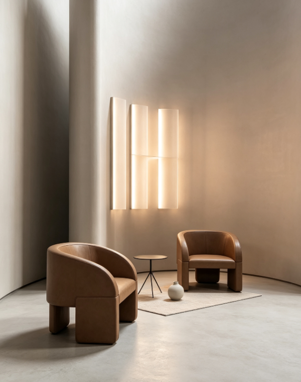 Baxter Lazy Bones Chair for Luxury Villa Interiors