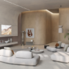 Sculptural Luxury Seating for Contemporary Villa Interiors