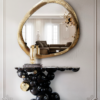 Newton Console Table | Luxury Sculptural Entrance Furniture for Modern Villas