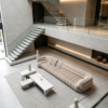 61594272-b67e-46e7-87ca-711dd0bdc8f3 Organic Modern Modular Sofa | Quiet Luxury Villa Interior