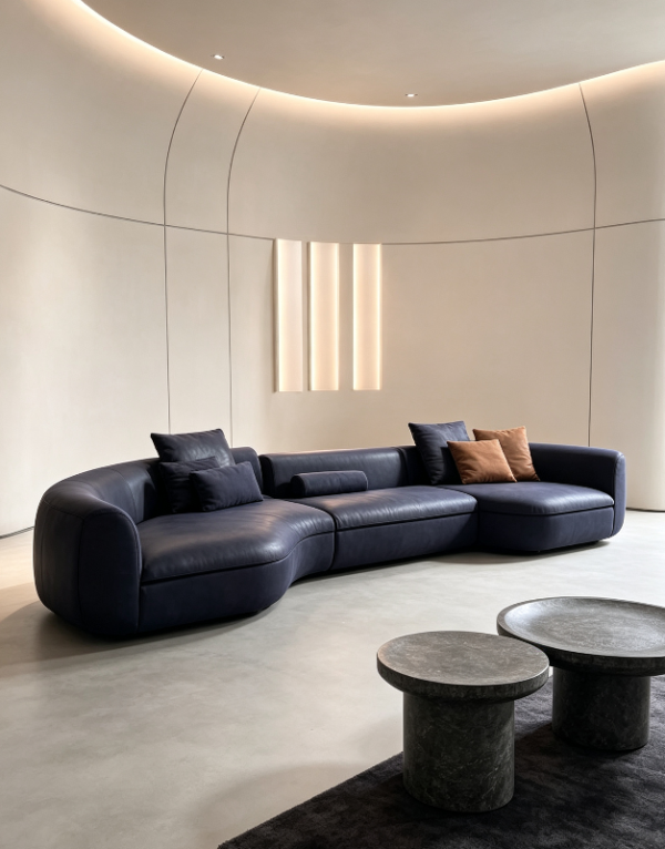 Baxter Lazy Bones Chair for Luxury Villa Interiors