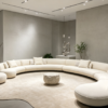 Seed Modular Sofa for Luxury Villa Living Rooms