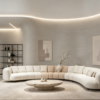 Seed Modular Sofa for Luxury Villa Living Rooms