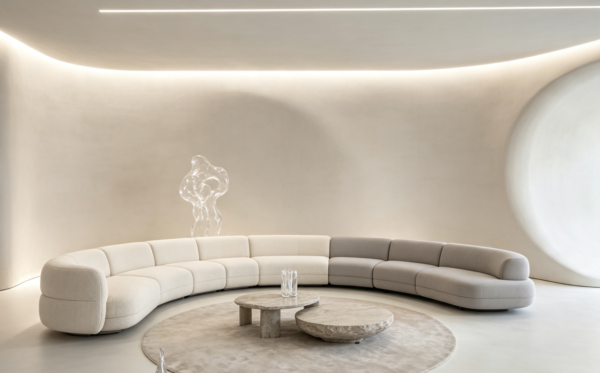 Seed Modular Sofa for Luxury Villa Living Rooms