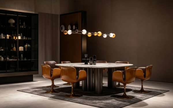 77cc698c-6cab-4986-b4dc-700755507bf3 Baxter Lagos Table | Luxury Italian Designer Dining Table for Villa Interiors