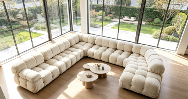 7e04e265-aeea-4c35-bbd8-9d462ceb6a6f B&B Italia Camaleonda Luxury Living Room Sofa