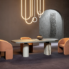 Baxter Lazy Bones Chair for Luxury Villa Interiors