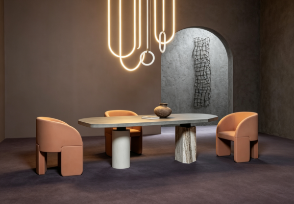 Baxter Lazy Bones Chair for Luxury Villa Interiors