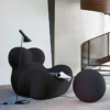 UP Series Sculptural Lounge Chair | Italian-Inspired Luxury Chair for Villas