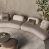 Sculptural Luxury Seating for Contemporary Villa Interiors