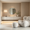 bafa7c8f3f3770e406a3ac56179cf712 B&B Up 56 Lounge Chair for Modern Luxury Interiors