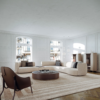 Luxury Modular Sofa for Contemporary Villa Living Rooms