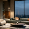 ca16789c-a9c2-4d12-a34d-0527cd6dbf02 Sculptural Italian Leather Sofa for Designer Residences