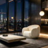 d8b14bb6-d9f4-439c-8ca0-22c0875720e0 Nice Armchair & Sofa | Bruno Moinard Editions | Luxury Villa Interior