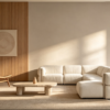 Seed Modular Sofa for Luxury Villa Living Rooms