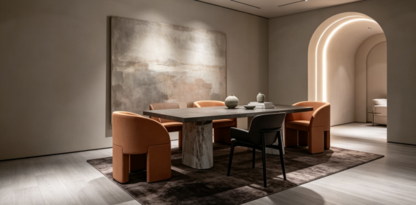 Baxter Lazy Bones Chair for Luxury Villa Interiors