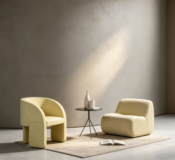 Baxter Lazy Bones Chair for Luxury Villa Interiors