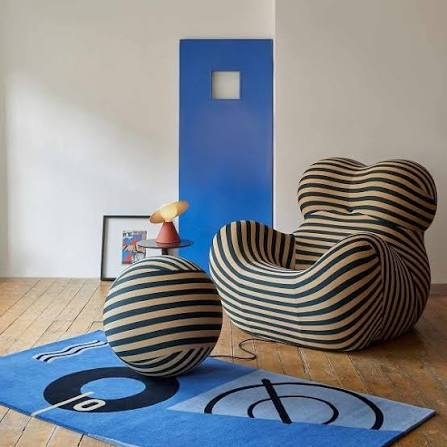 UP Series Sculptural Lounge Chair | Italian-Inspired Luxury Chair for Villas