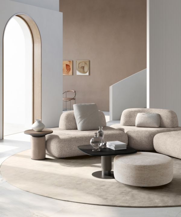 Sculptural Luxury Seating for Contemporary Villa Interiors