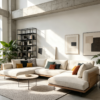 Divine Sofa | Luxury Italian Contemporary Sofa for Elegant Villa Interiors