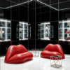 Dalilips Style Sofa | Sculptural Luxury Sofa for Villas & Art Spaces