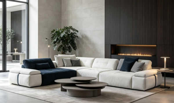 Divine Modular Sofa for Luxury Modern Living Rooms